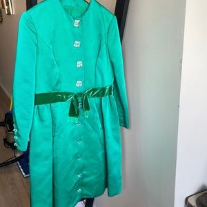 Vintage Green Dress